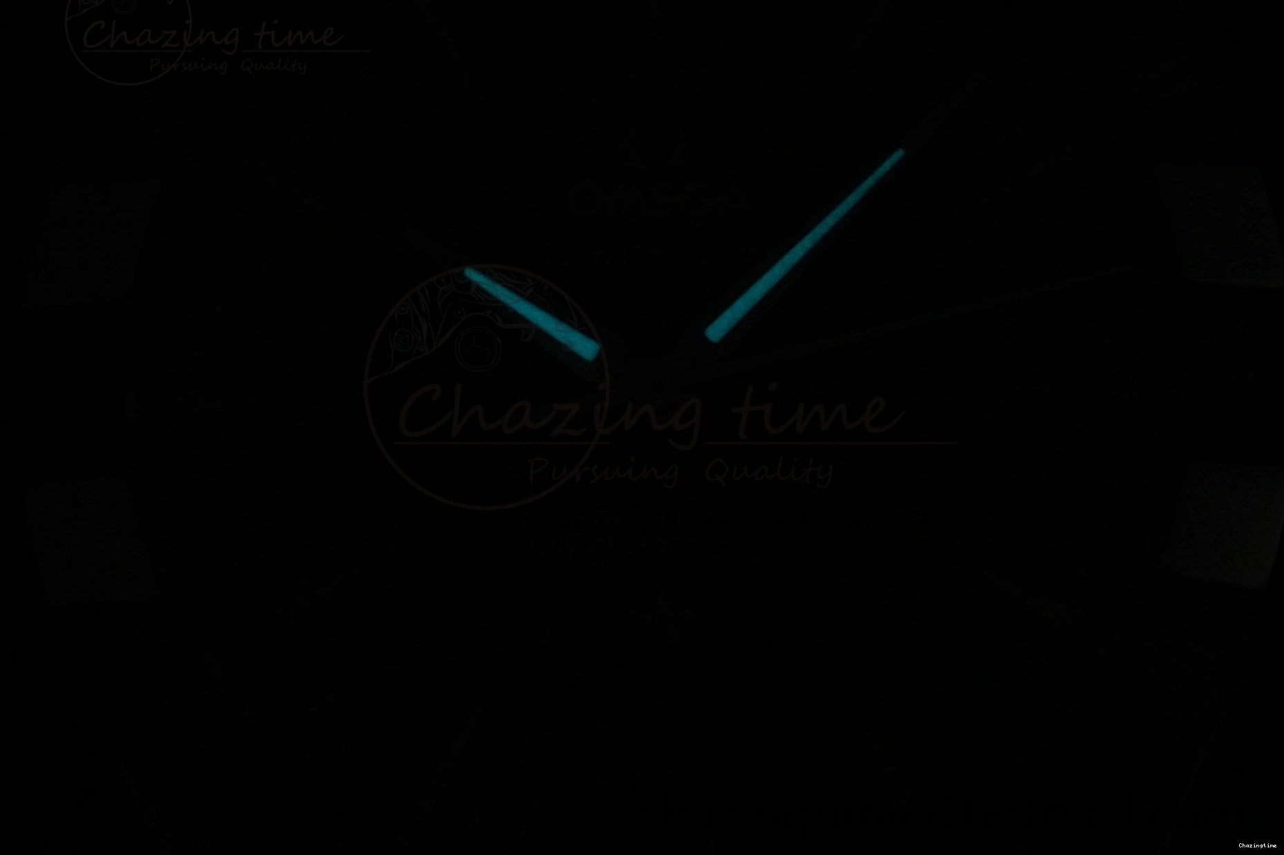 0403 GoAnywhere Constellation Black Ceramic SS 8F 1:1 Best Edition White Textured Dial on Black Gummy Strap A 7803